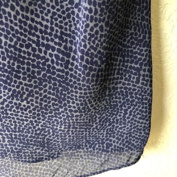 Upcycled custom overdye Derek Lam 10 Crosby silk cutout blouse 2 - Picture 6 of 6